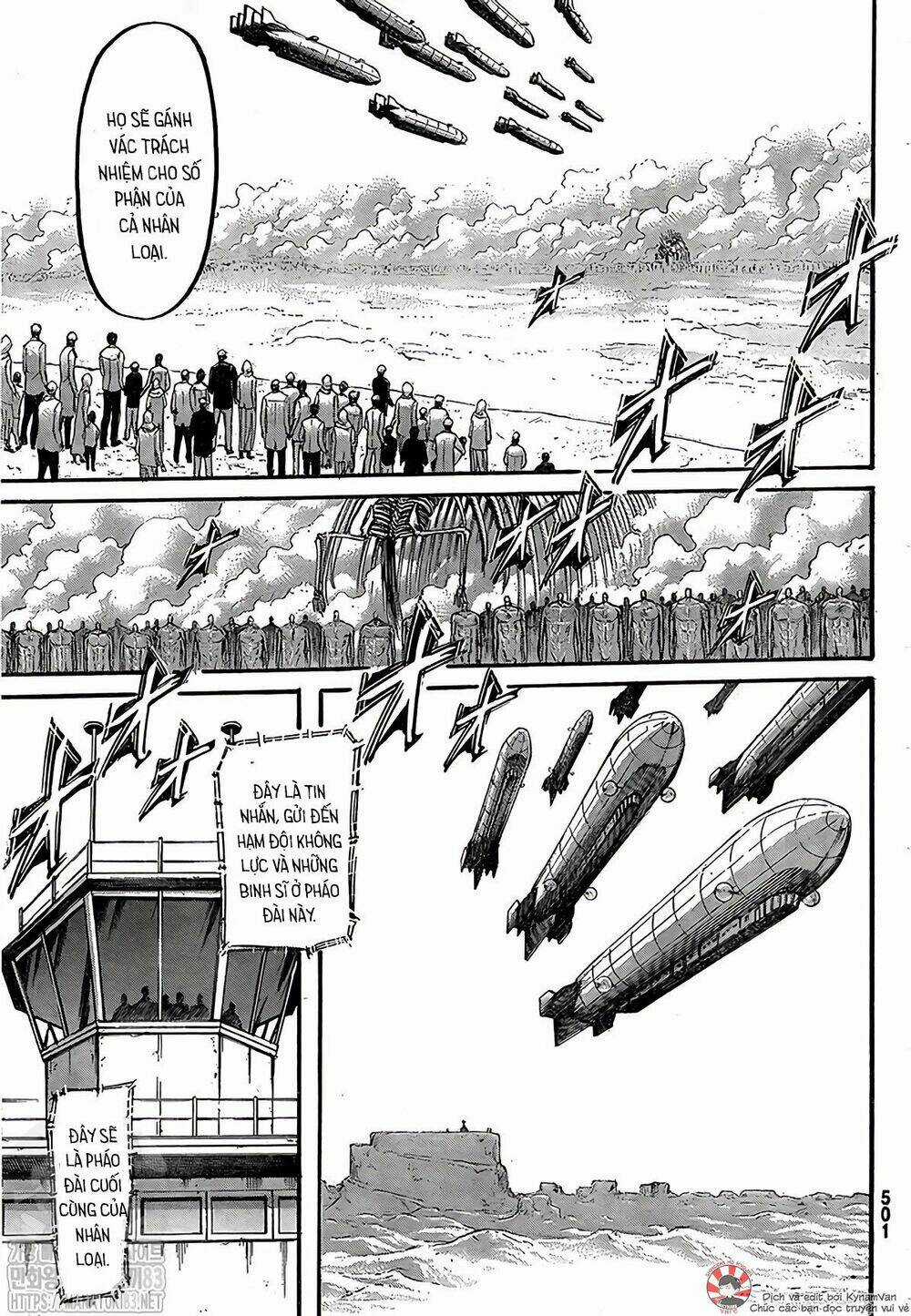 Đại Chiến Người Khổng Lồ Chapter 134 trang 9