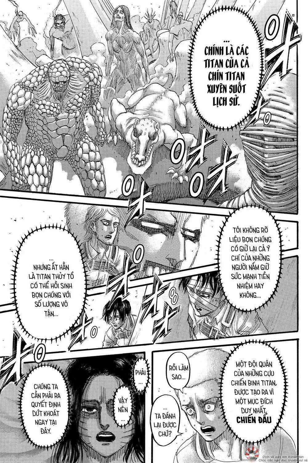 Đại Chiến Người Khổng Lồ Chapter 135 trang 15