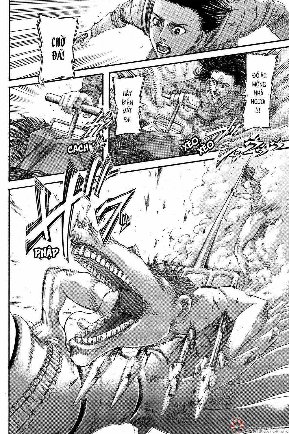 Đại Chiến Người Khổng Lồ Chapter 135 trang 18