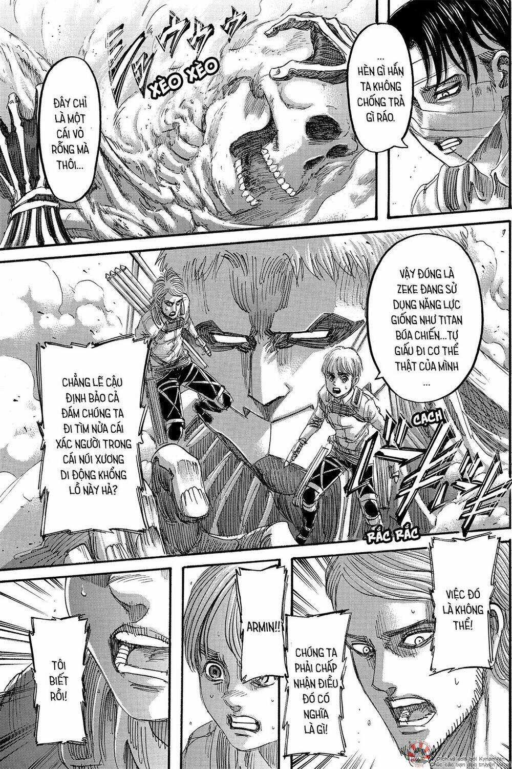 Đại Chiến Người Khổng Lồ Chapter 135 trang 2