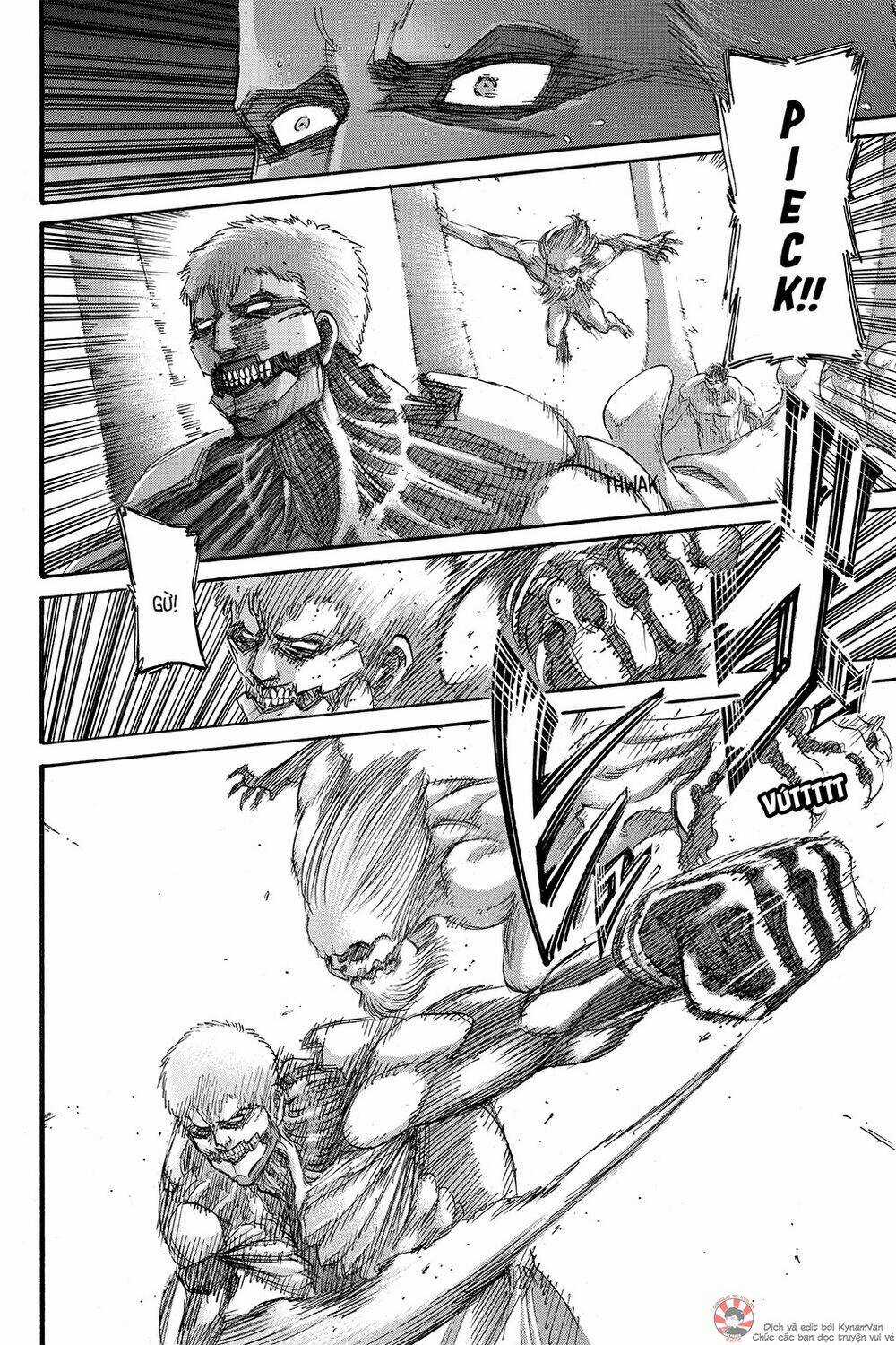 Đại Chiến Người Khổng Lồ Chapter 135 trang 20