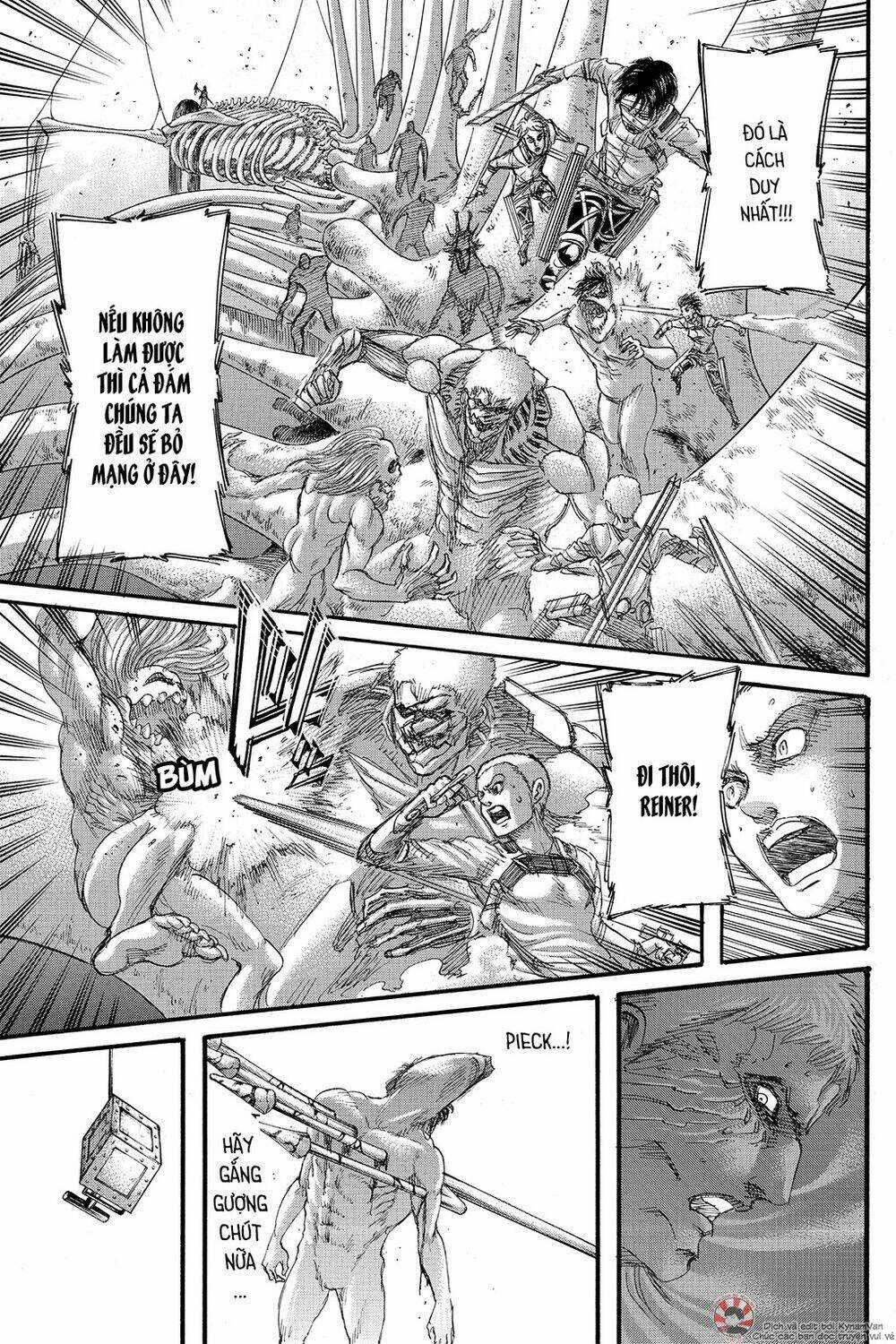 Đại Chiến Người Khổng Lồ Chapter 135 trang 23