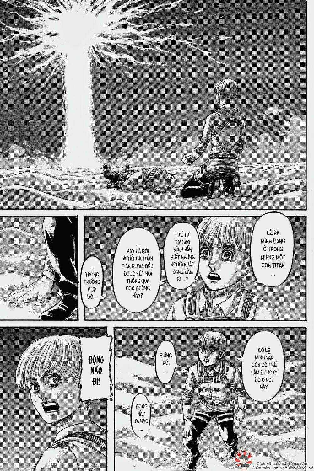 Đại Chiến Người Khổng Lồ Chapter 136 trang 15