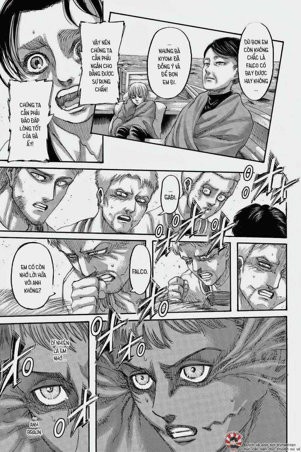 Đại Chiến Người Khổng Lồ Chapter 136 trang 2