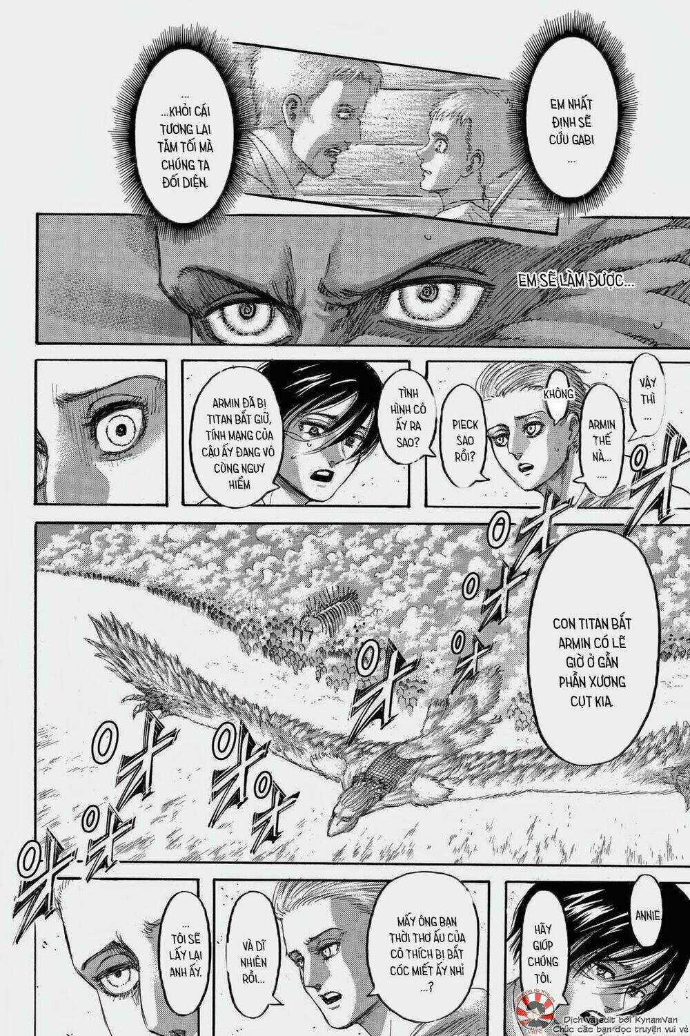 Đại Chiến Người Khổng Lồ Chapter 136 trang 3