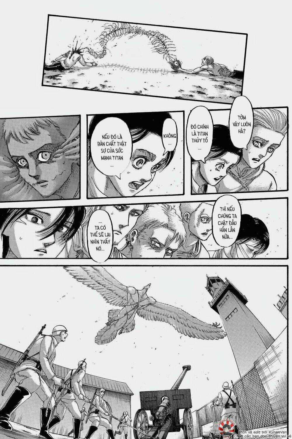 Đại Chiến Người Khổng Lồ Chapter 136 trang 8