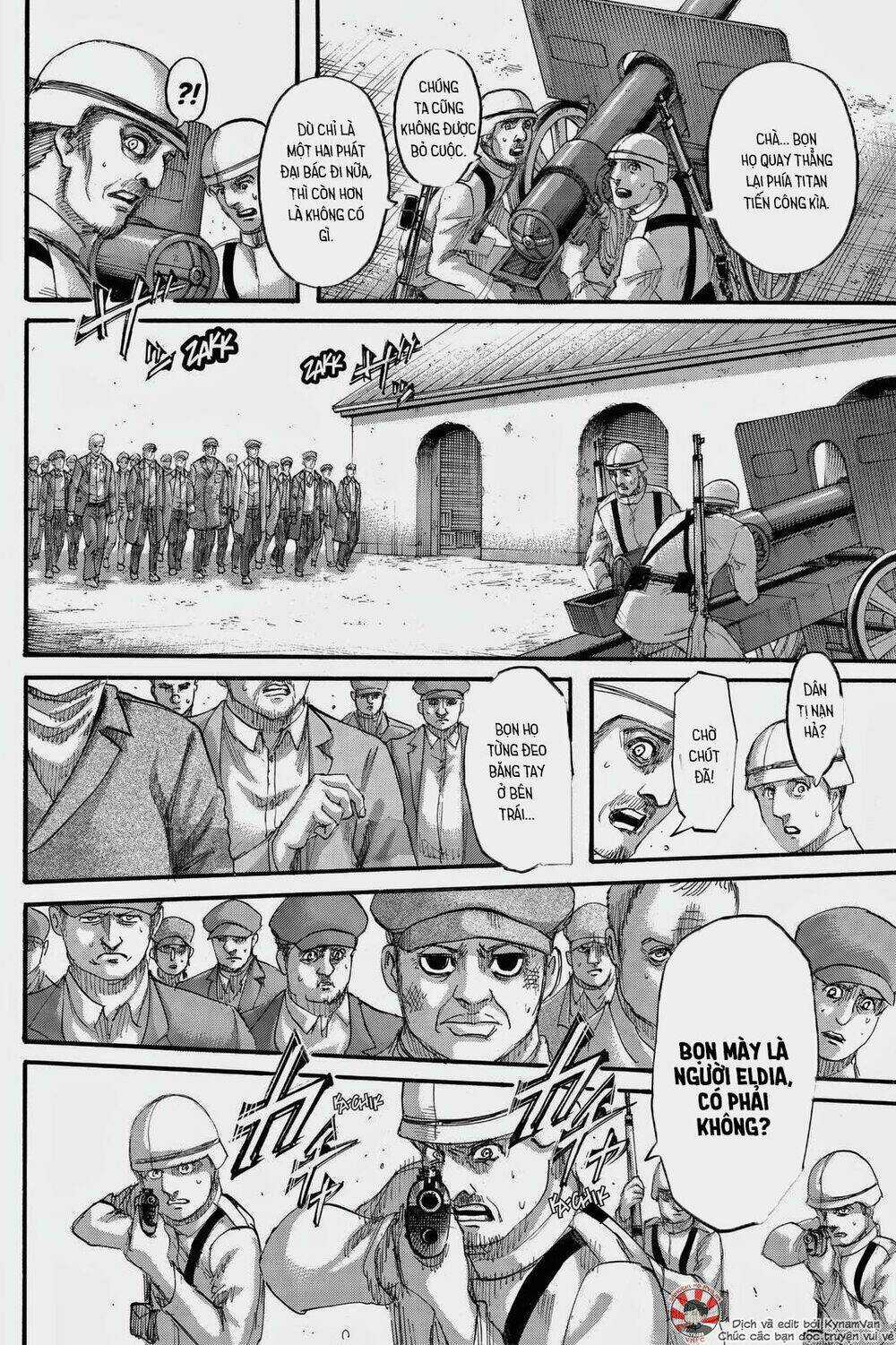 Đại Chiến Người Khổng Lồ Chapter 136 trang 9