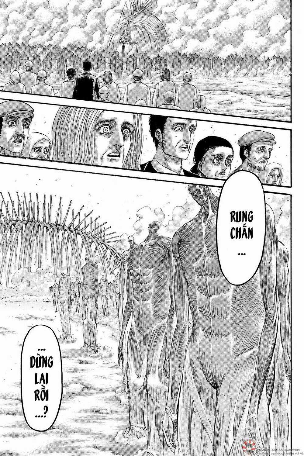 Đại Chiến Người Khổng Lồ Chapter 137 trang 34