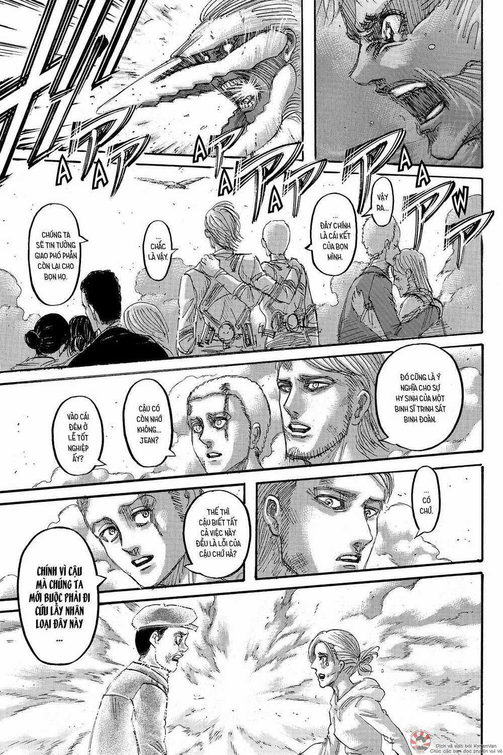 Đại Chiến Người Khổng Lồ Chapter 138 trang 18