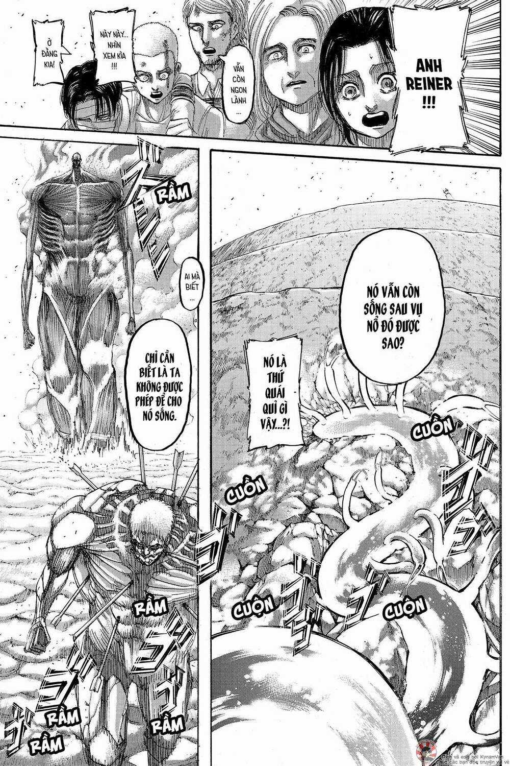 Đại Chiến Người Khổng Lồ Chapter 138 trang 8