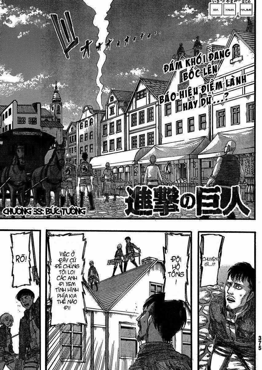 Đại Chiến Người Khổng Lồ Chapter 33 trang 0
