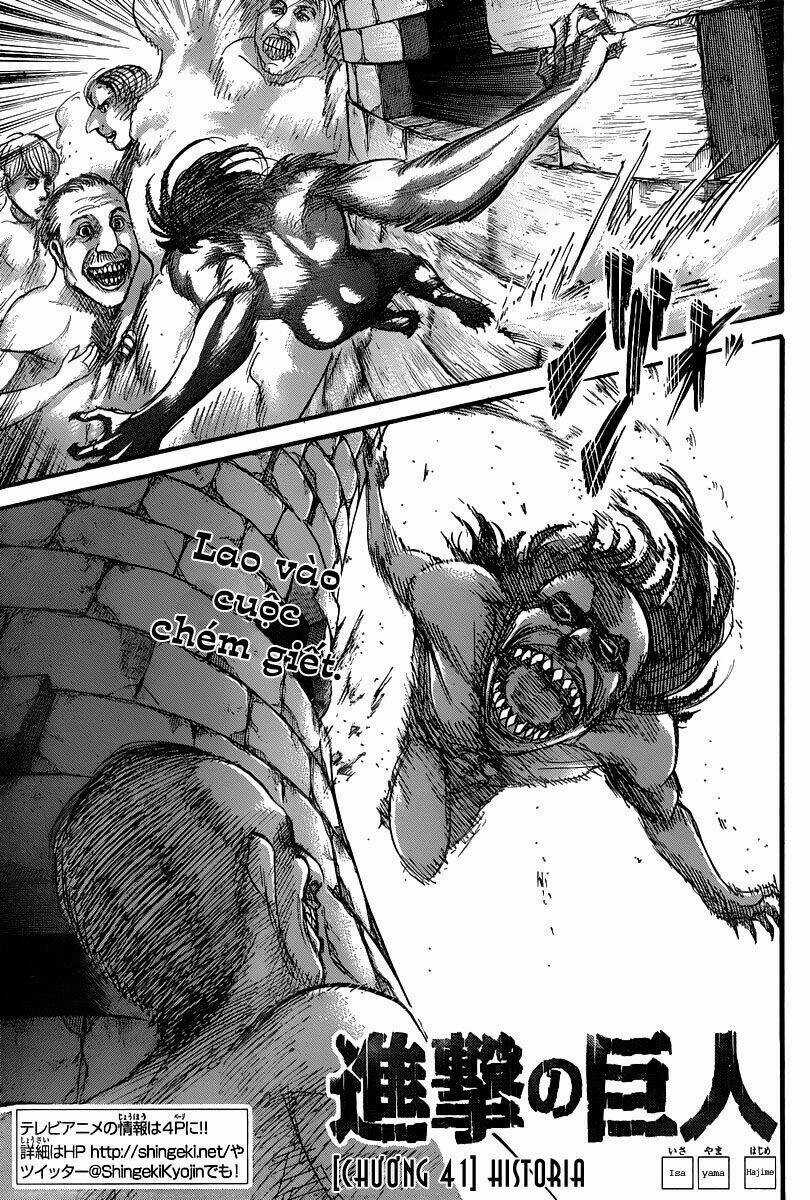 Đại Chiến Người Khổng Lồ Chapter 41 trang 1
