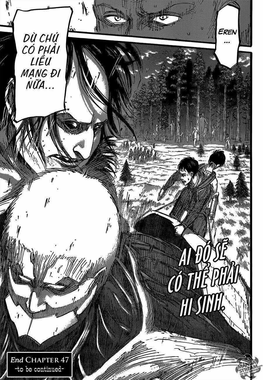 Đại Chiến Người Khổng Lồ Chapter 47 trang 44