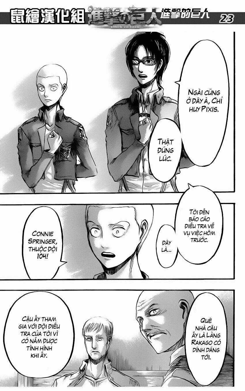 Đại Chiến Người Khổng Lồ Chapter 51 trang 23