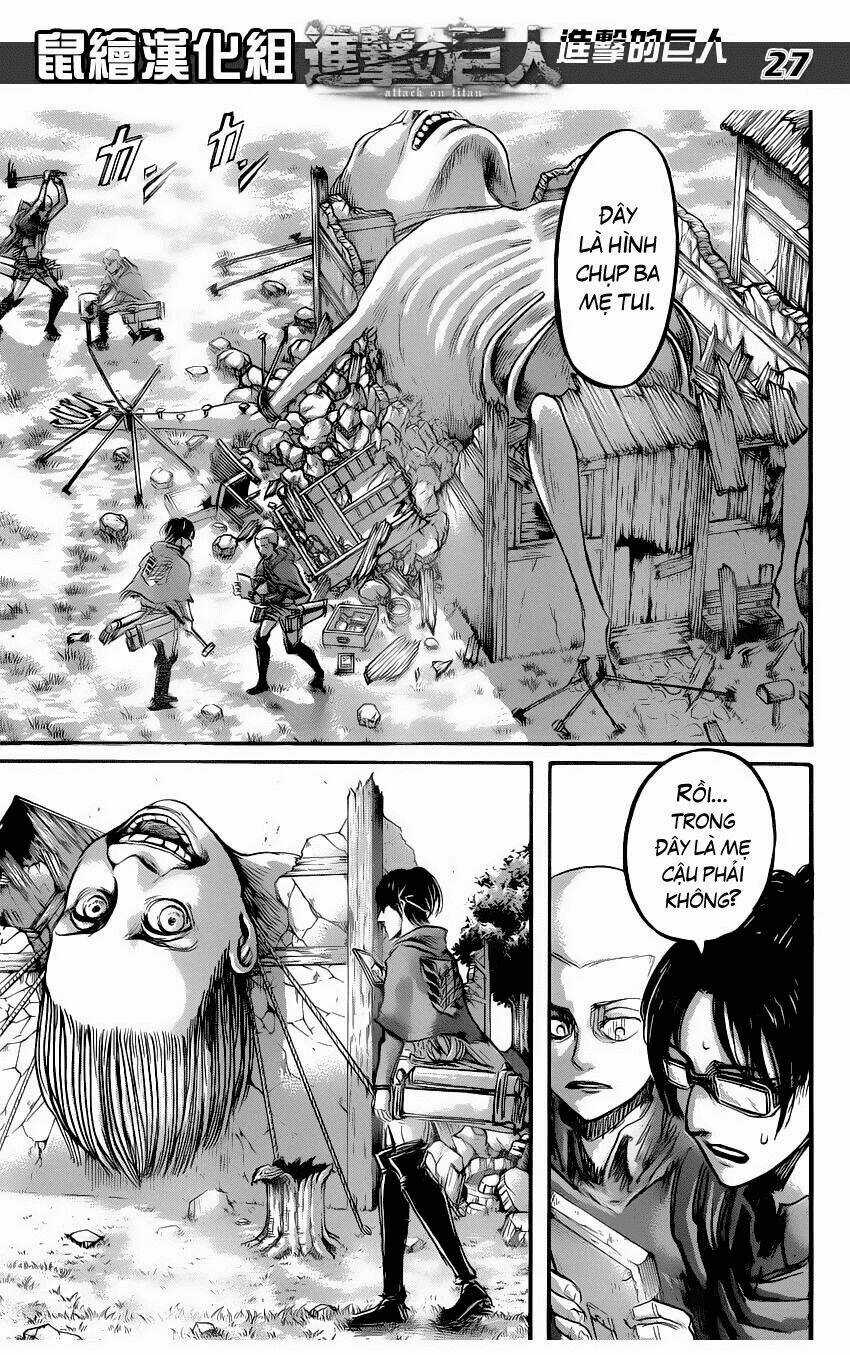 Đại Chiến Người Khổng Lồ Chapter 51 trang 27