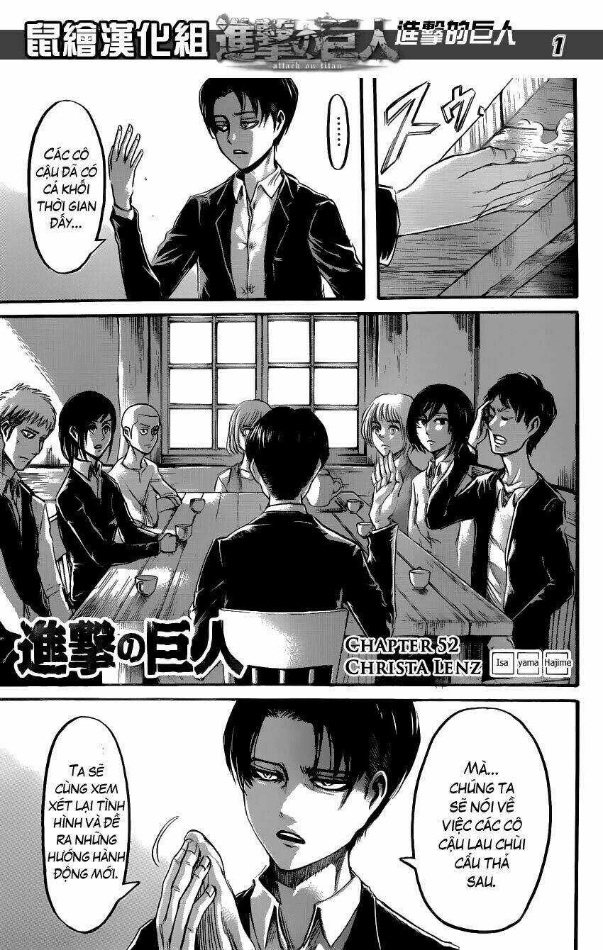 Đại Chiến Người Khổng Lồ Chapter 52 trang 1