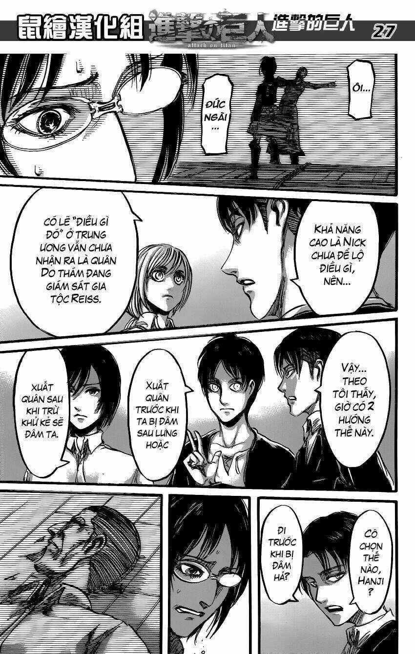 Đại Chiến Người Khổng Lồ Chapter 52 trang 27