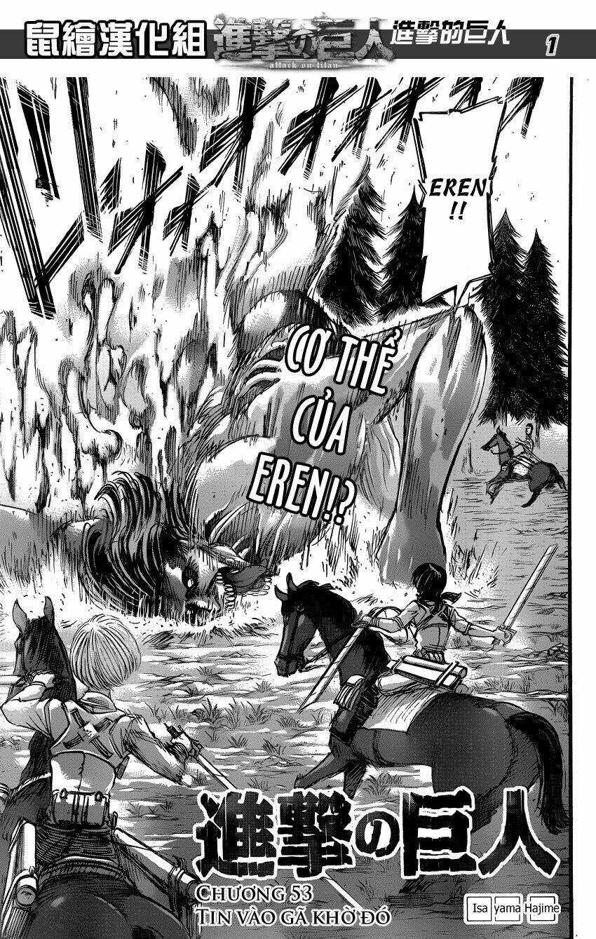 Đại Chiến Người Khổng Lồ Chapter 53 trang 1