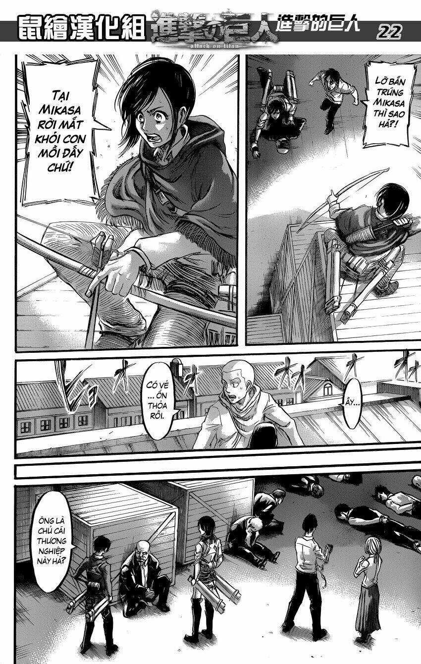 Đại Chiến Người Khổng Lồ Chapter 54 trang 22