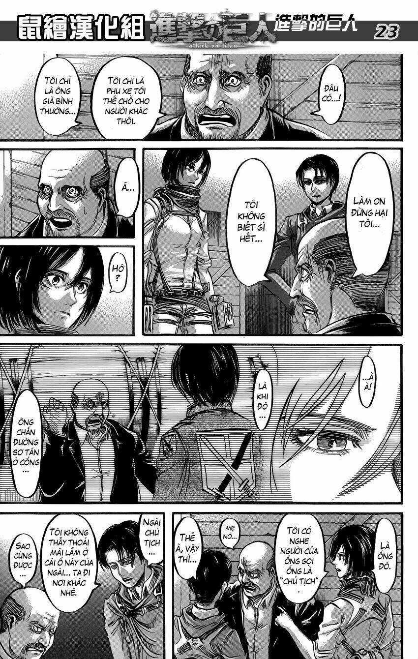 Đại Chiến Người Khổng Lồ Chapter 54 trang 23