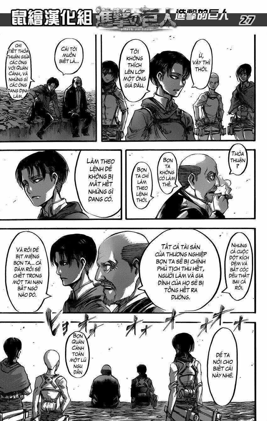 Đại Chiến Người Khổng Lồ Chapter 54 trang 27