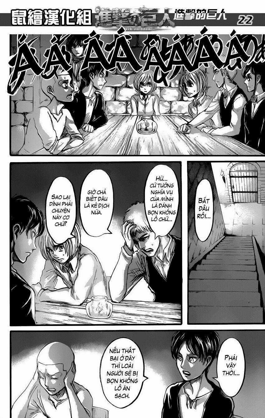 Đại Chiến Người Khổng Lồ Chapter 55 trang 22