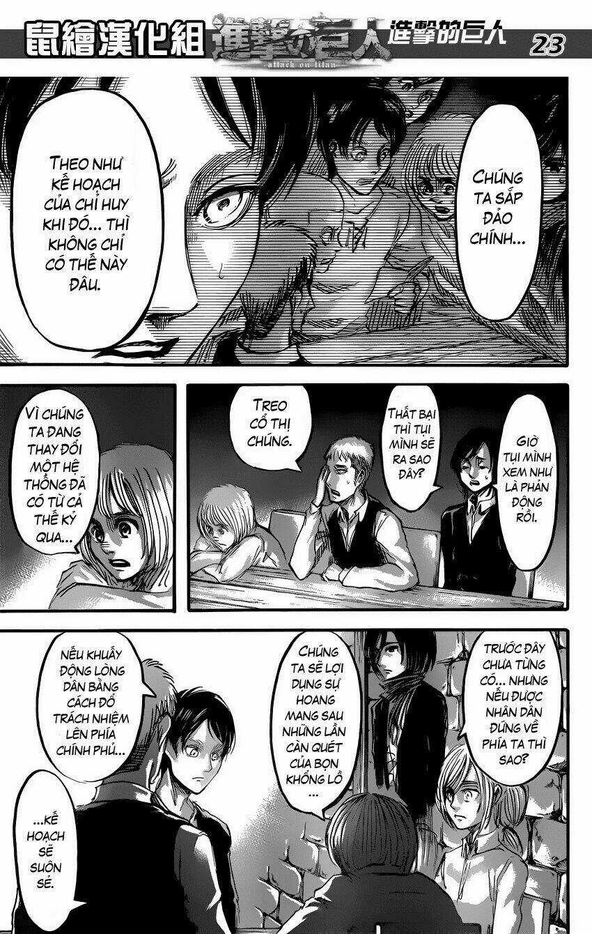 Đại Chiến Người Khổng Lồ Chapter 55 trang 23