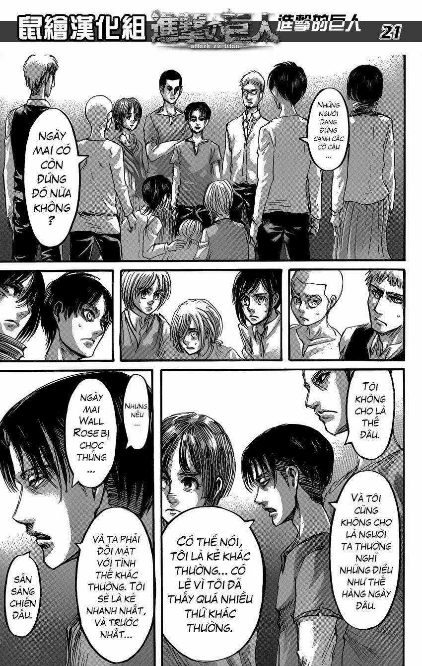 Đại Chiến Người Khổng Lồ Chapter 56 trang 21