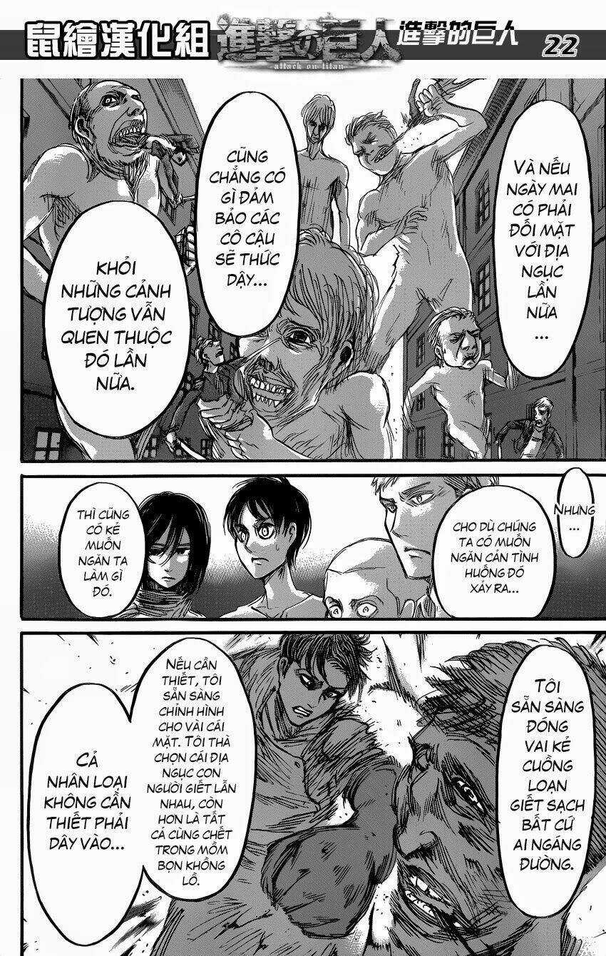 Đại Chiến Người Khổng Lồ Chapter 56 trang 22