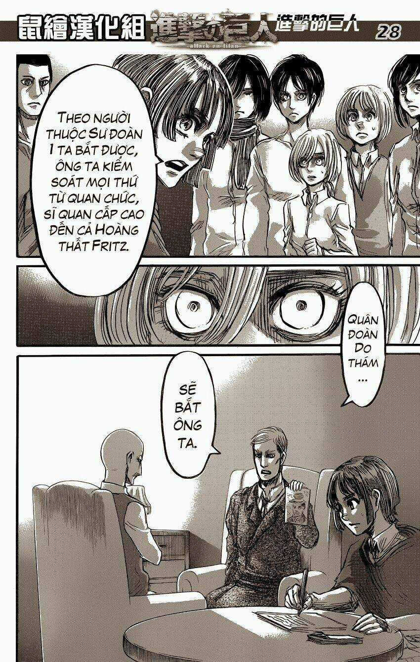 Đại Chiến Người Khổng Lồ Chapter 56 trang 28