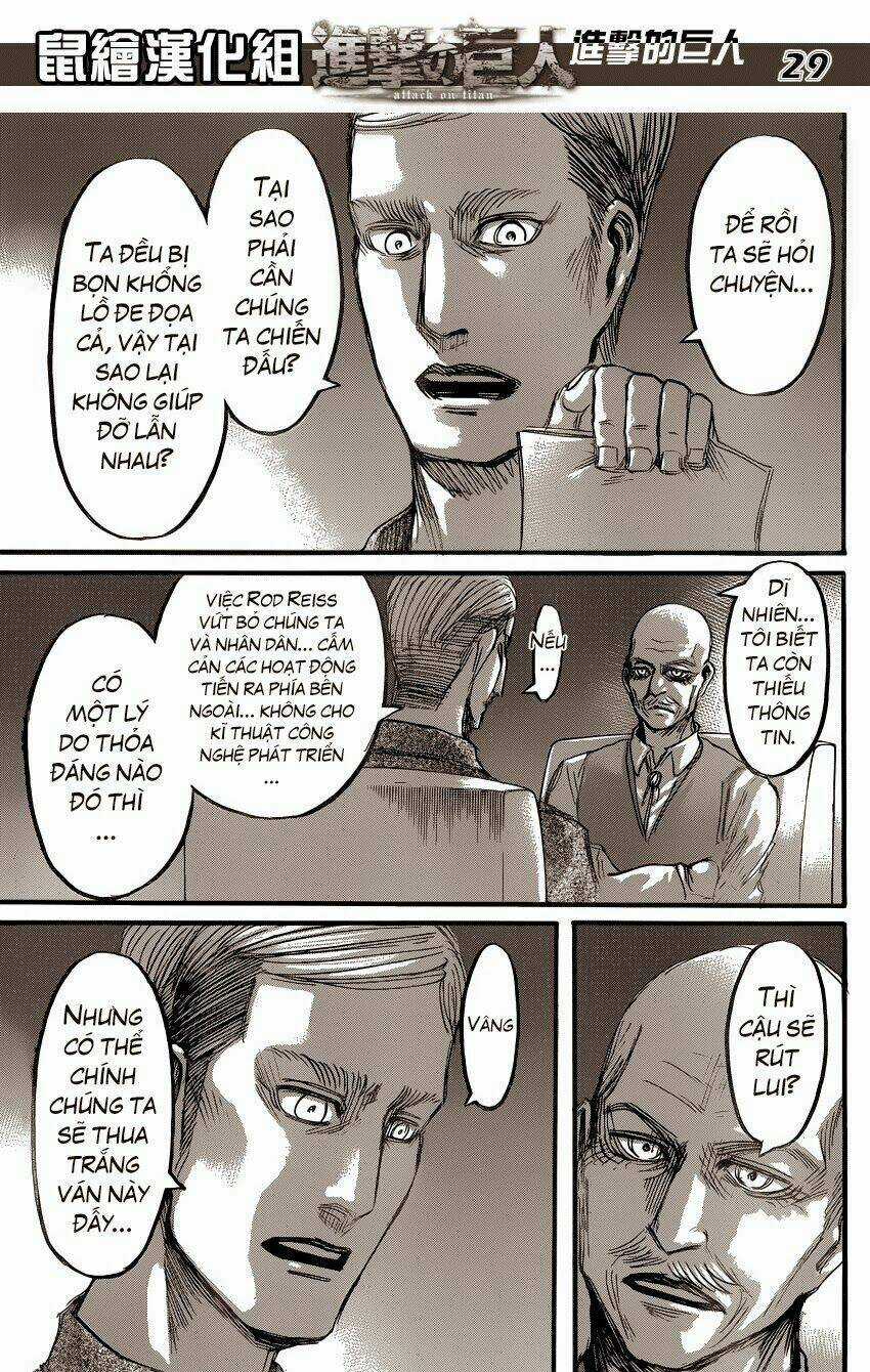 Đại Chiến Người Khổng Lồ Chapter 56 trang 29