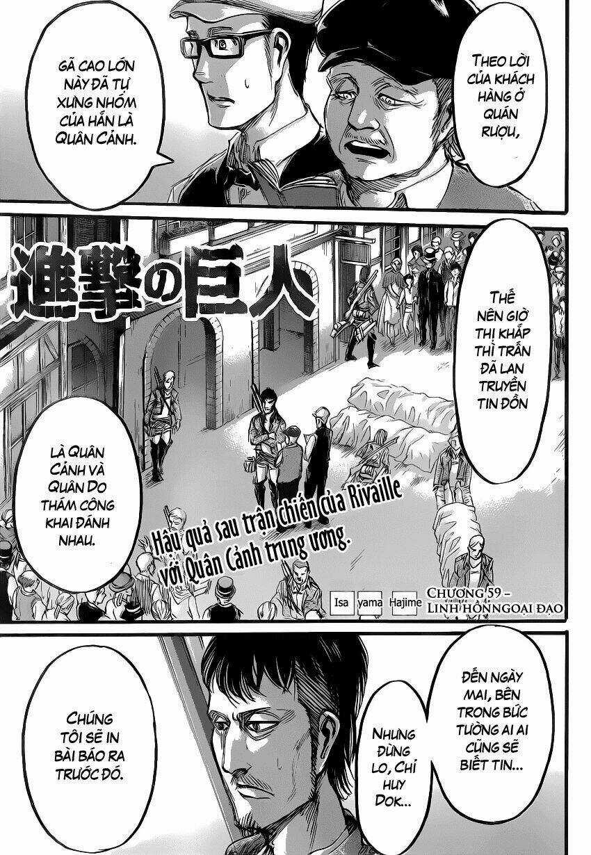 Đại Chiến Người Khổng Lồ Chapter 59 trang 1