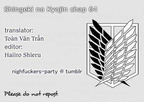 Đại Chiến Người Khổng Lồ Chapter 64 trang 0