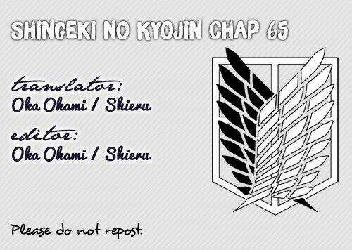 Đại Chiến Người Khổng Lồ Chapter 65 trang 0