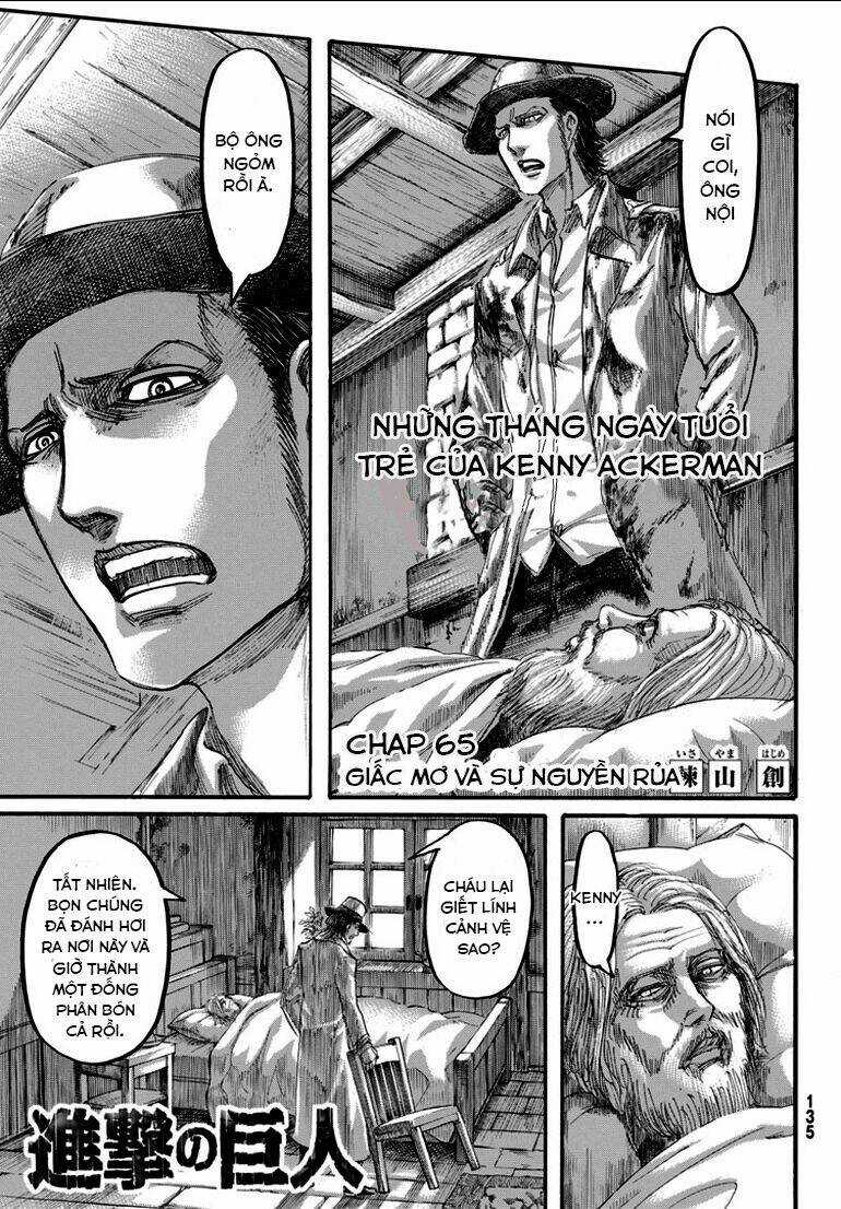 Đại Chiến Người Khổng Lồ Chapter 65 trang 1