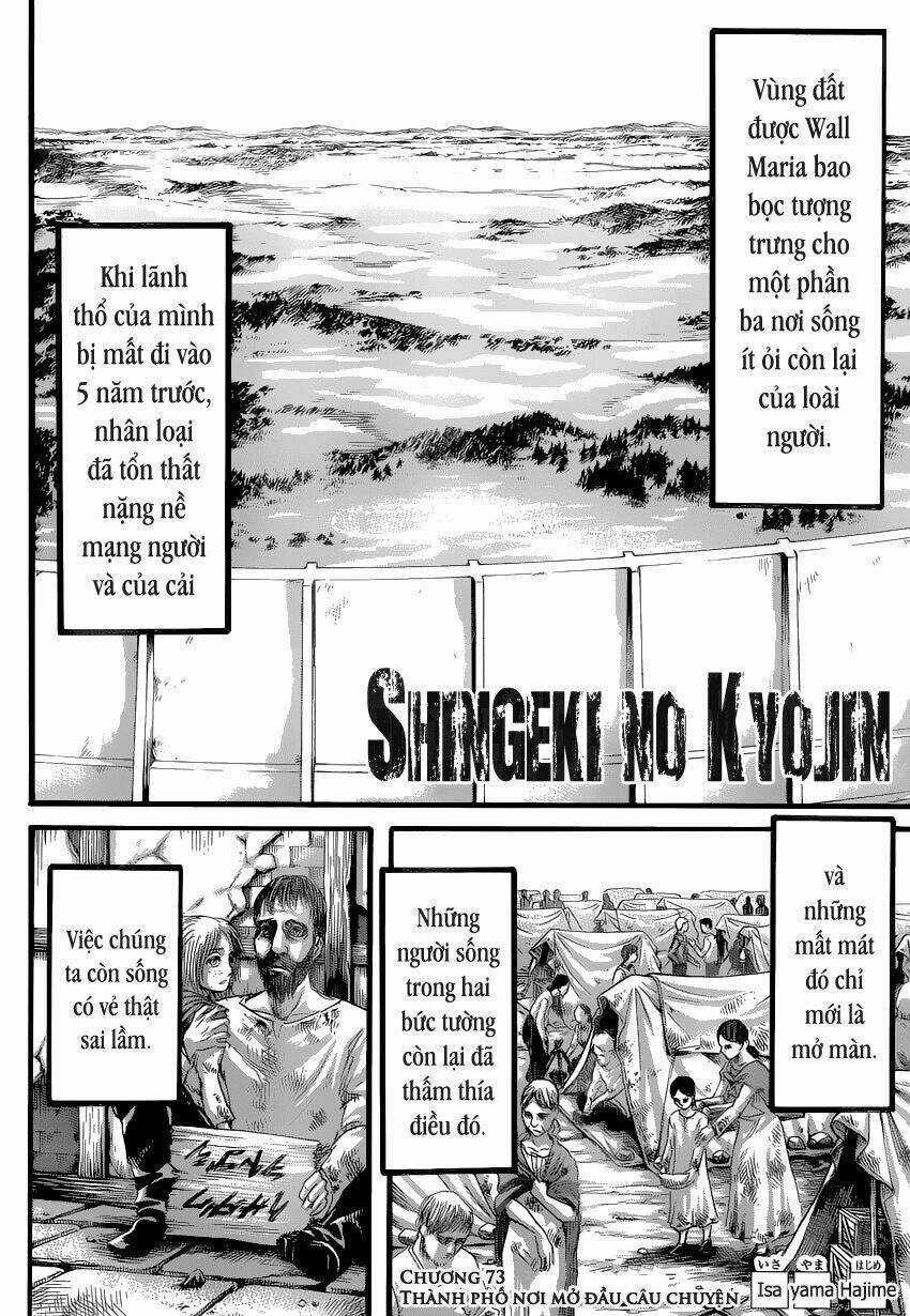 Đại Chiến Người Khổng Lồ Chapter 73 trang 1