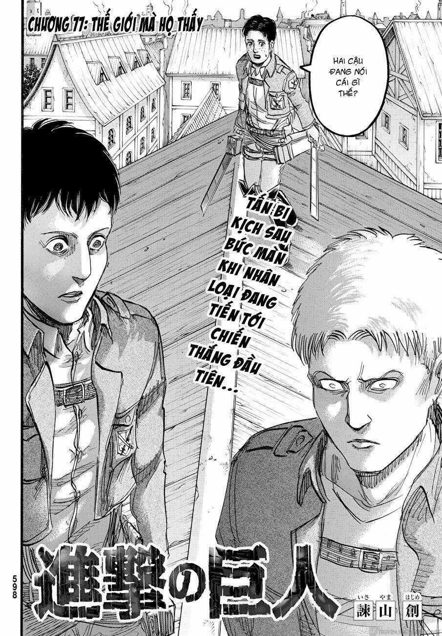 Đại Chiến Người Khổng Lồ Chapter 77 trang 6