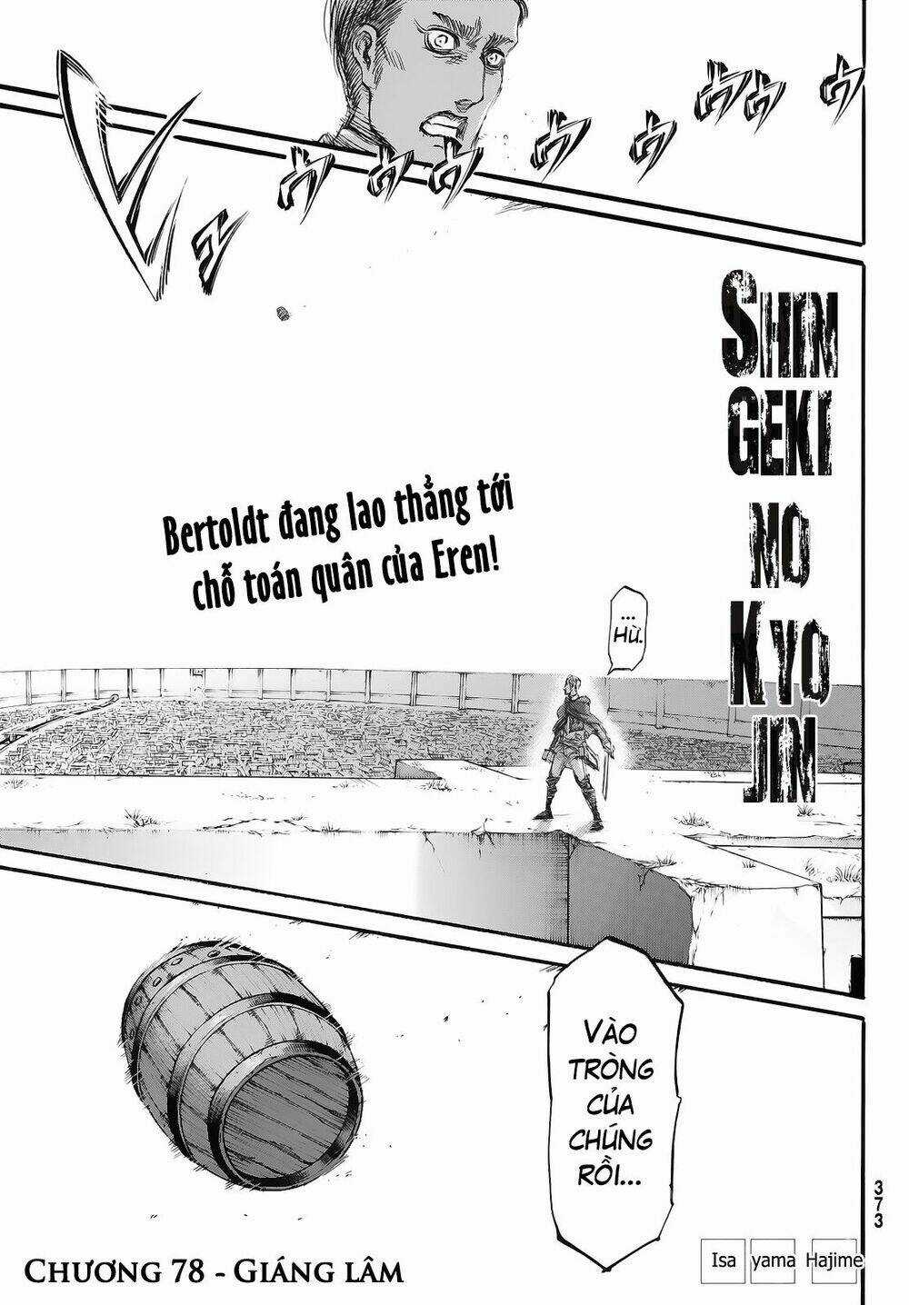 Đại Chiến Người Khổng Lồ Chapter 78 trang 1