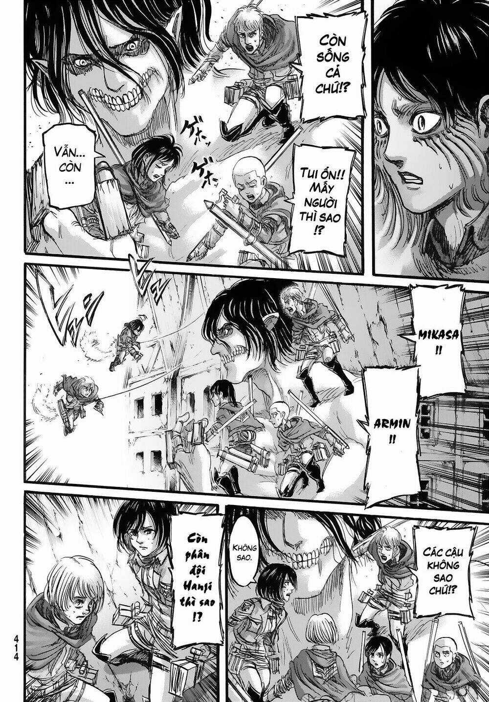 Đại Chiến Người Khổng Lồ Chapter 78 trang 41