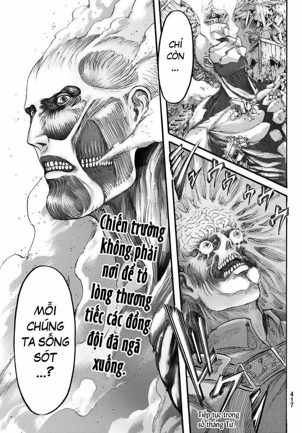 Đại Chiến Người Khổng Lồ Chapter 78 trang 44