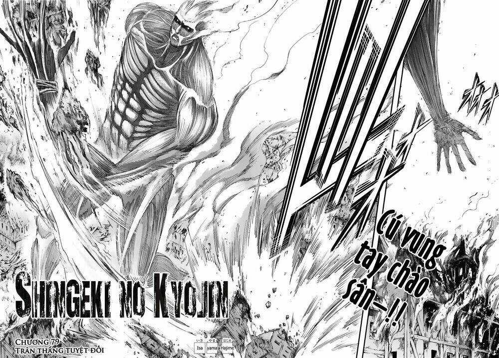 Đại Chiến Người Khổng Lồ Chapter 79 trang 2
