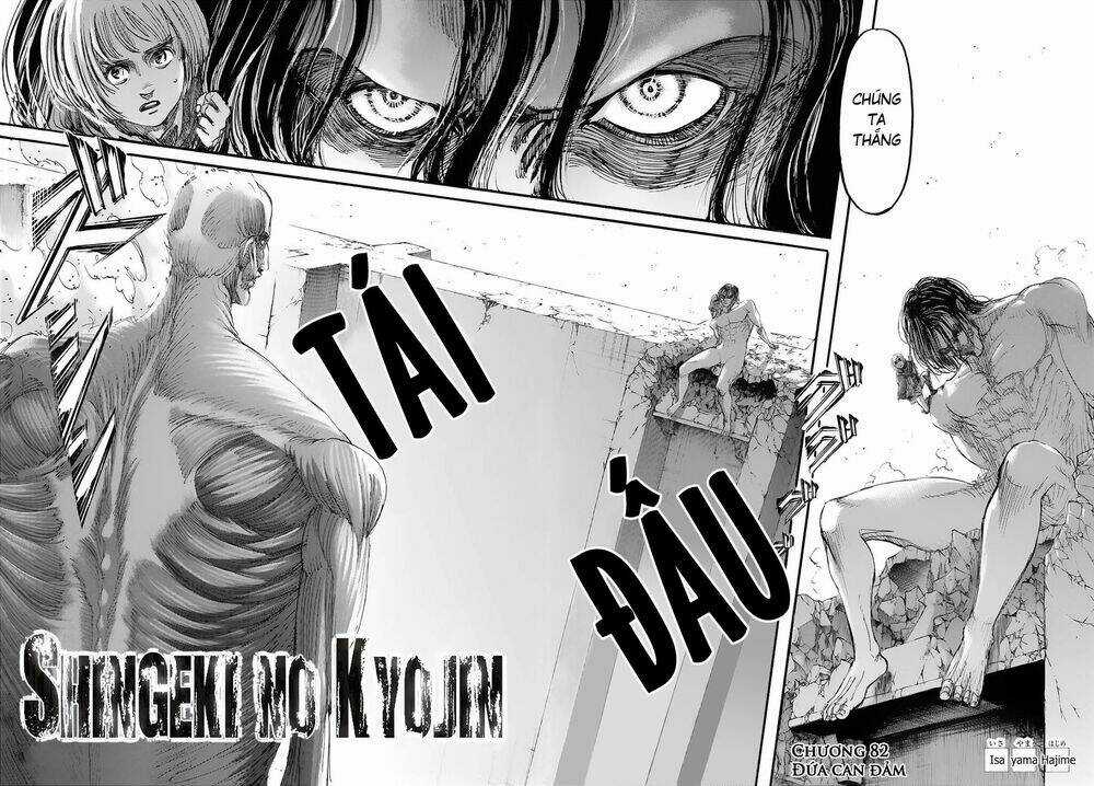 Đại Chiến Người Khổng Lồ Chapter 82 trang 2