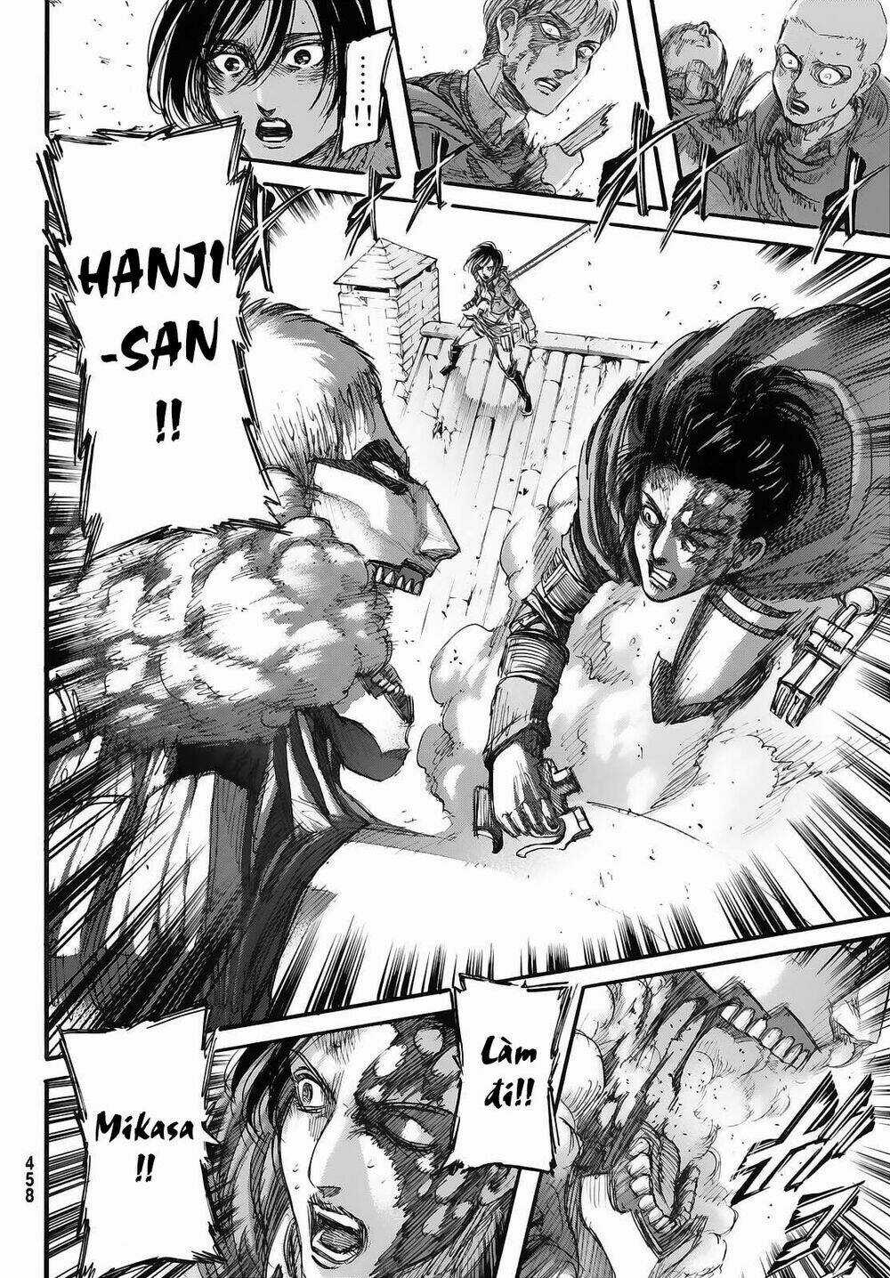 Đại Chiến Người Khổng Lồ Chapter 82 trang 33