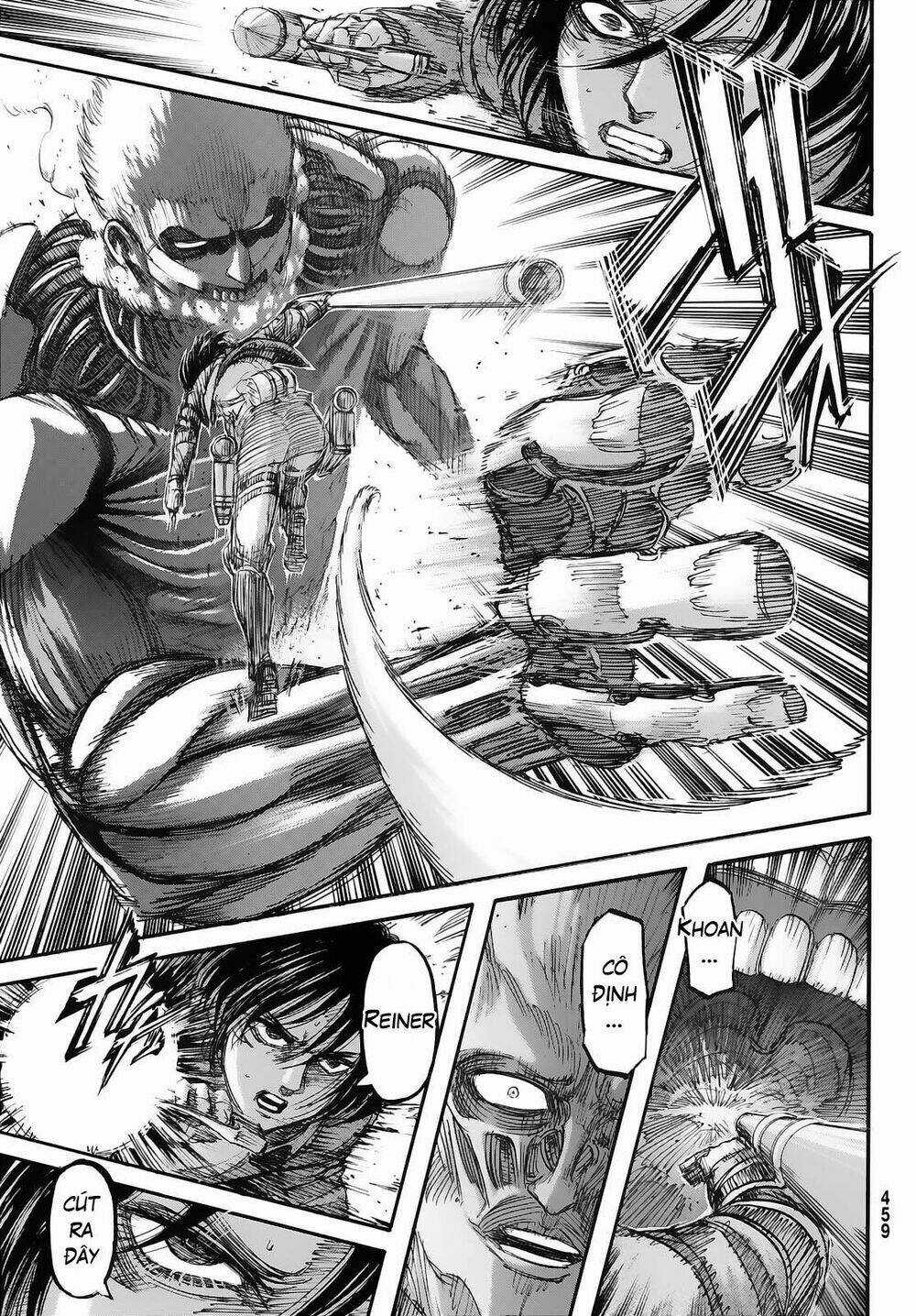 Đại Chiến Người Khổng Lồ Chapter 82 trang 34