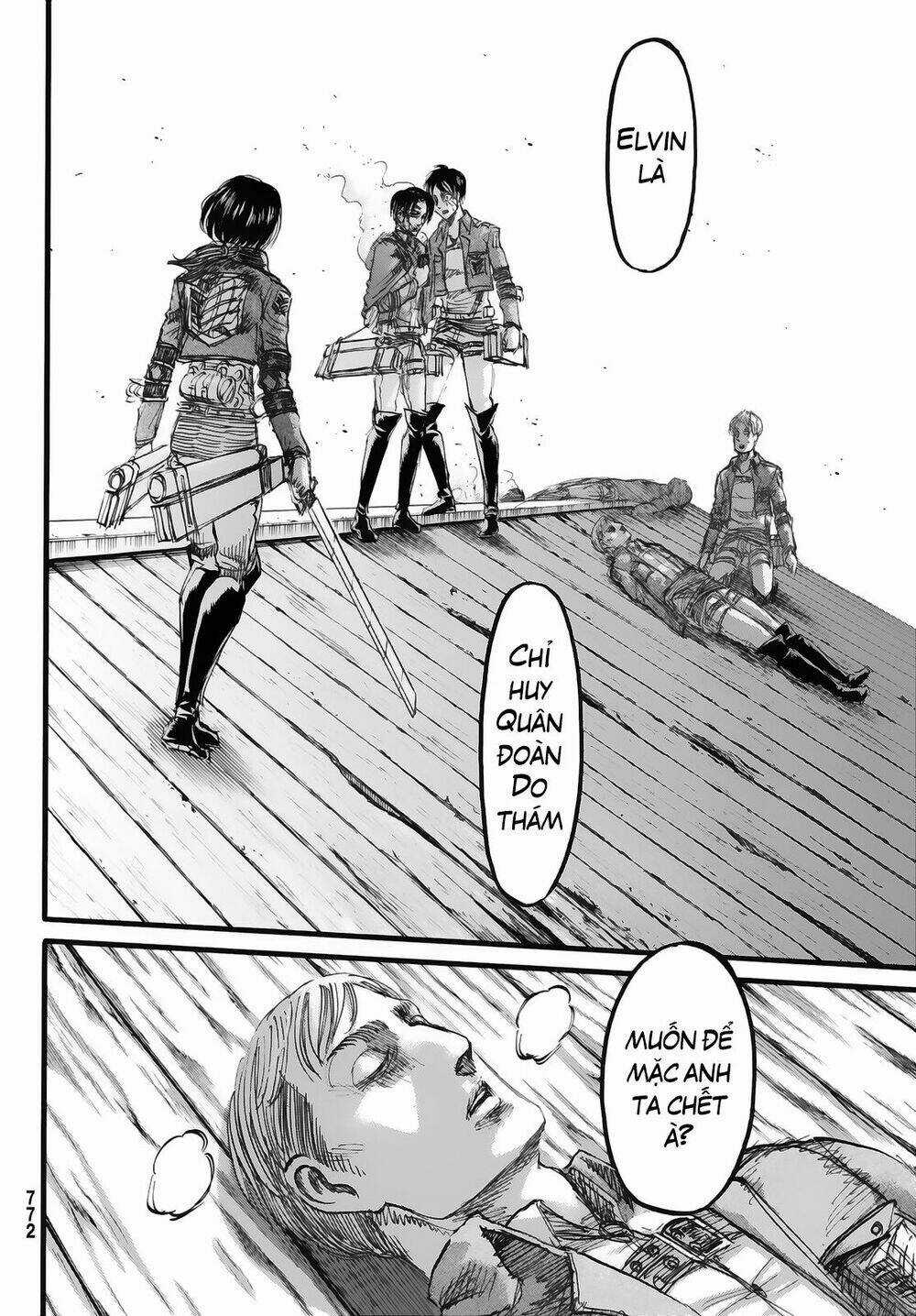 Đại Chiến Người Khổng Lồ Chapter 84 trang 2