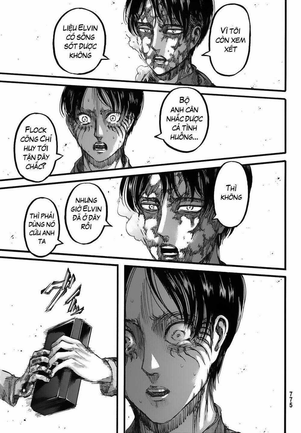 Đại Chiến Người Khổng Lồ Chapter 84 trang 5