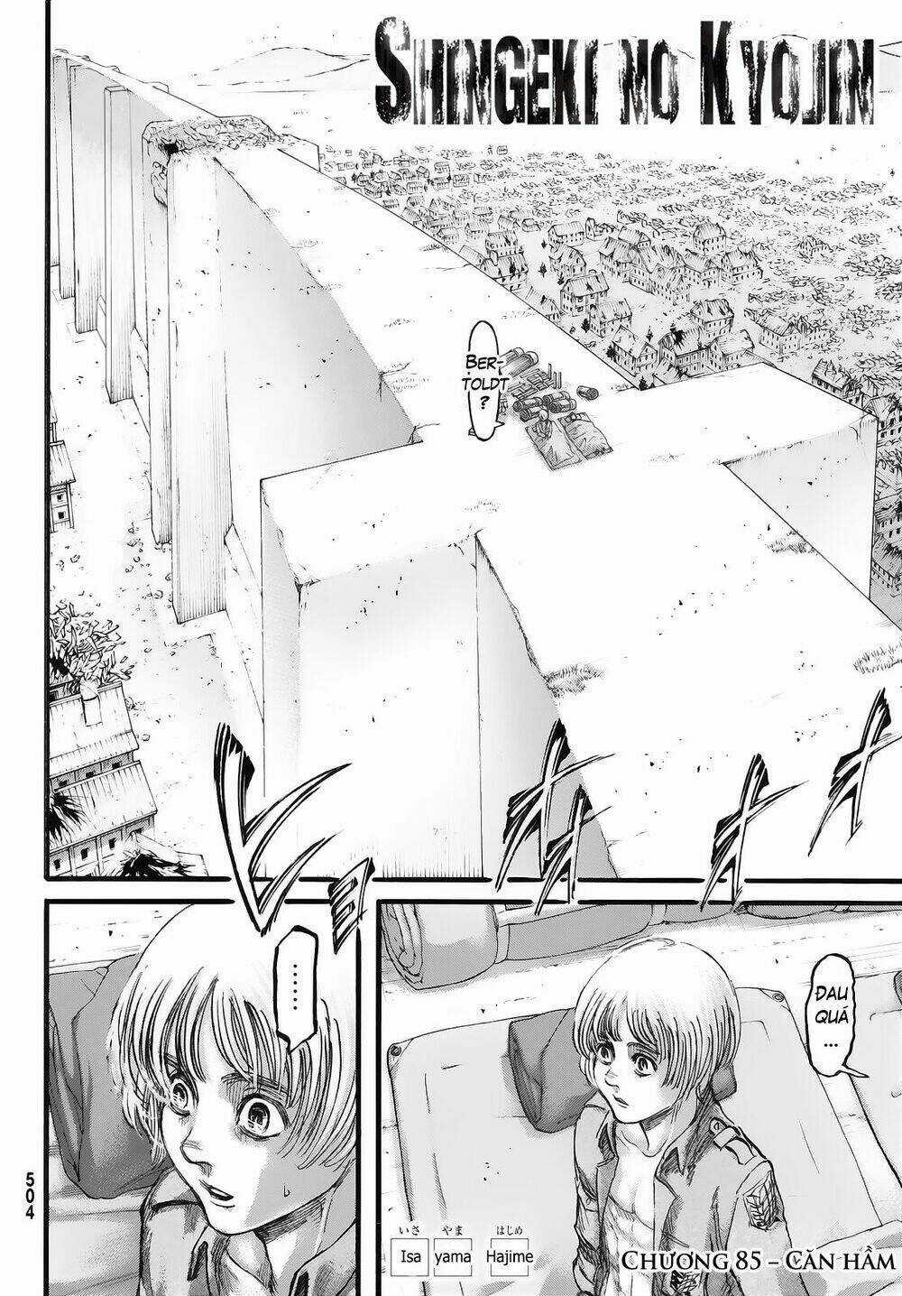 Đại Chiến Người Khổng Lồ Chapter 85 trang 4