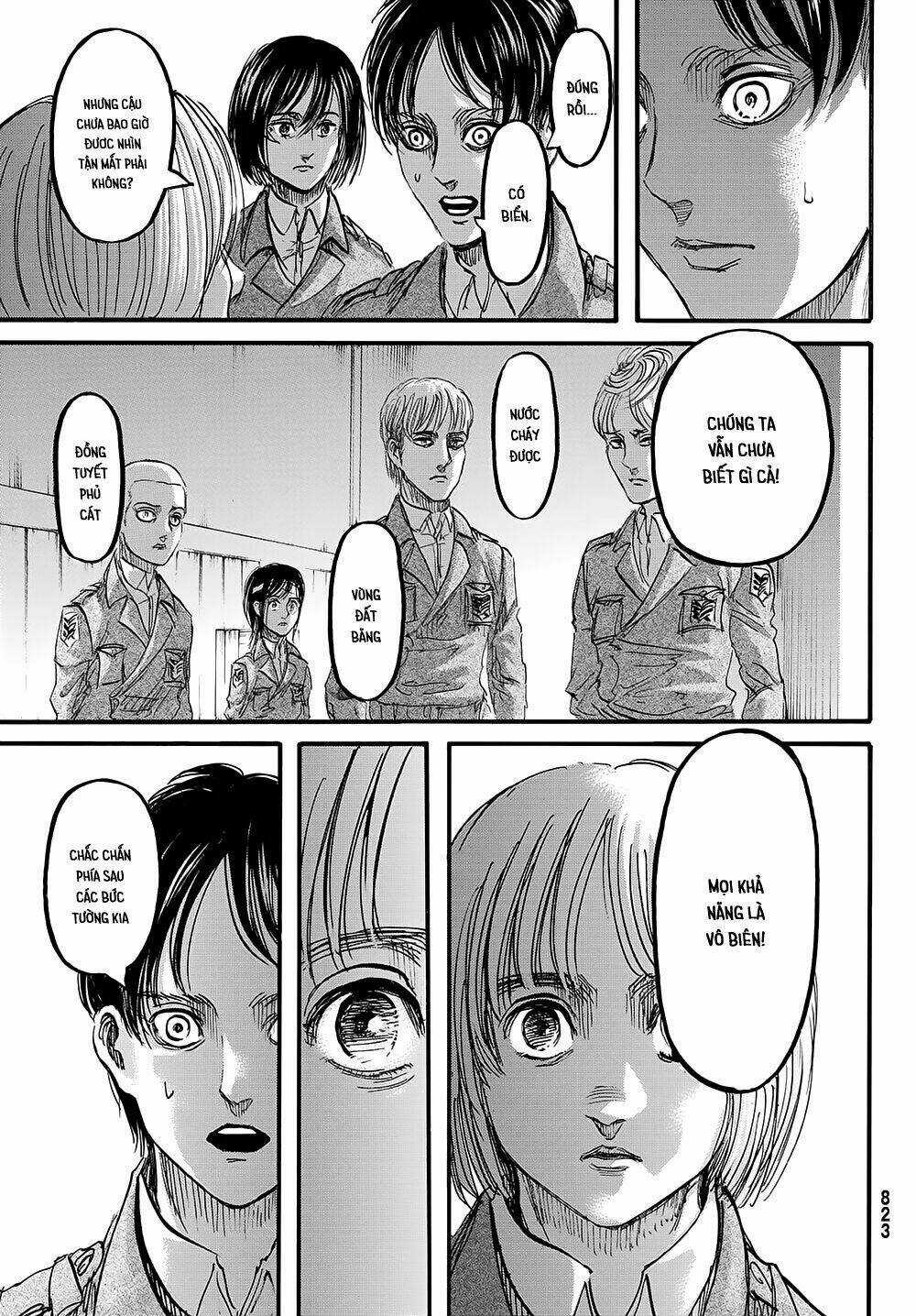 Đại Chiến Người Khổng Lồ Chapter 90 trang 21