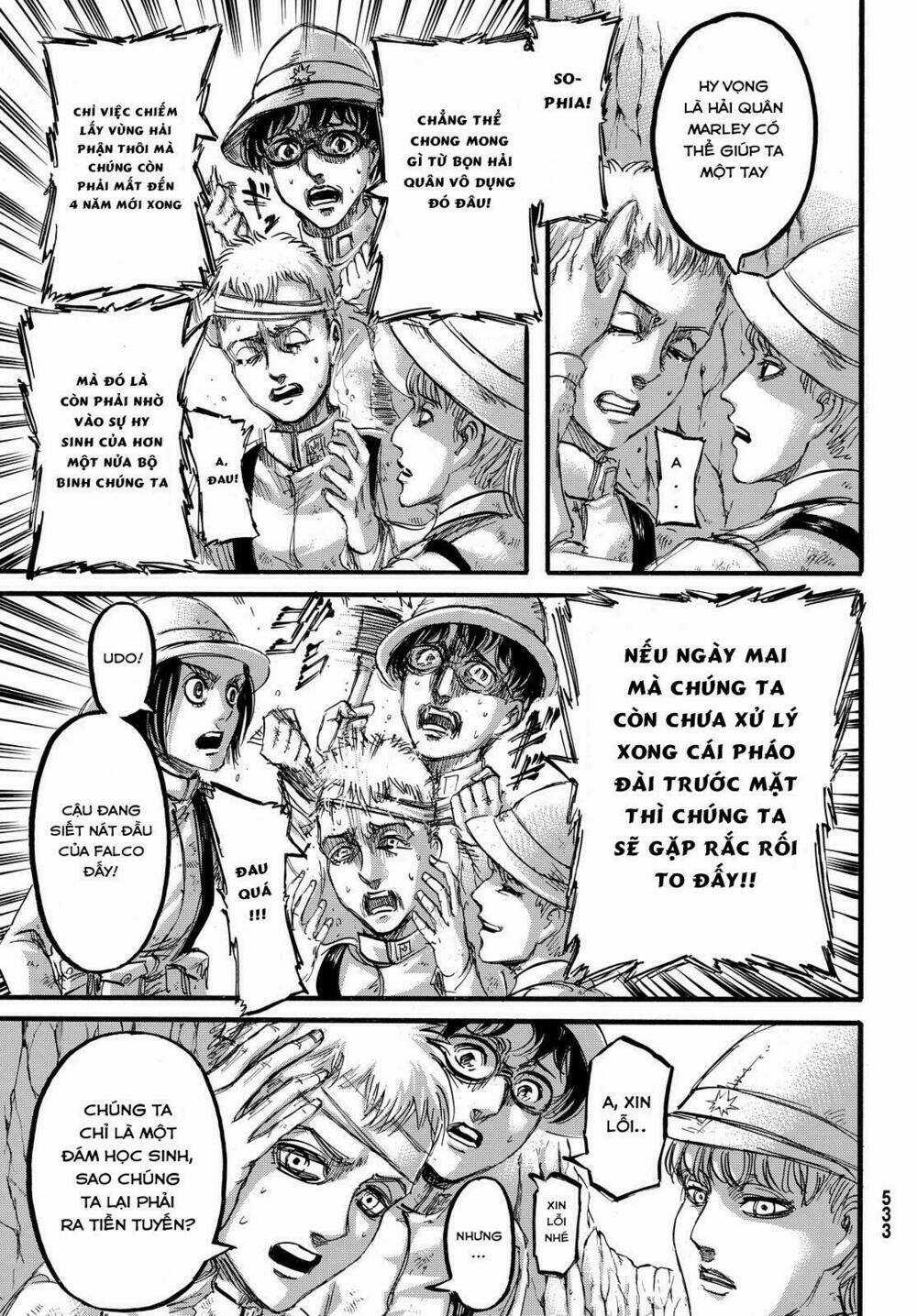 Đại Chiến Người Khổng Lồ Chapter 91 trang 11