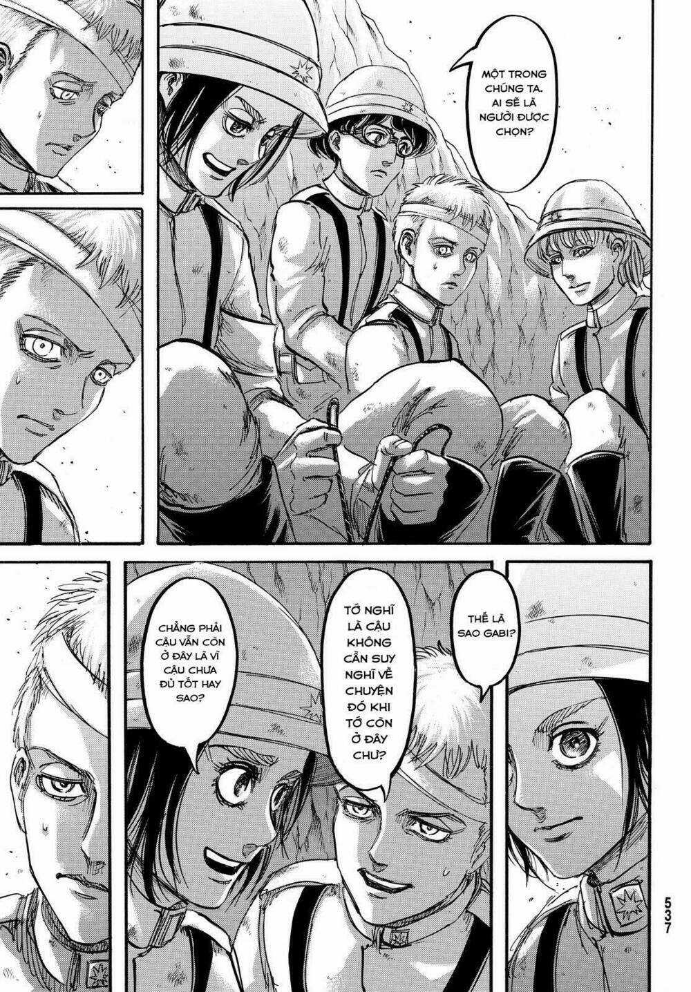 Đại Chiến Người Khổng Lồ Chapter 91 trang 15